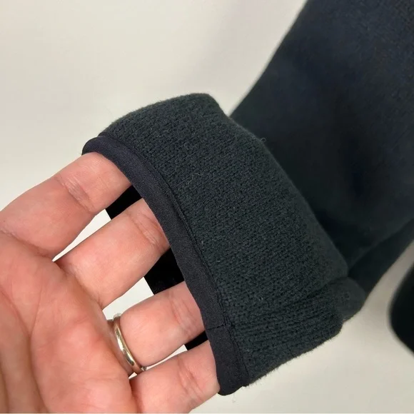 Marmot Women's black hooded fleece sweater size: M - Picture 8 of 15